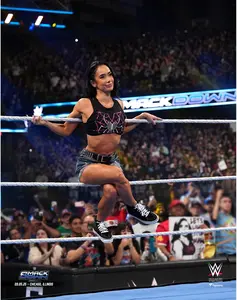 AJ Lee WWE Unsigned SmackDown Return Photograph