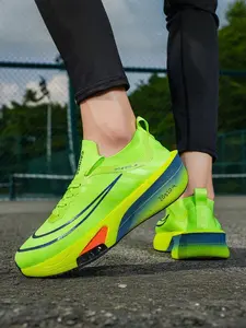 Men's Lightweight Running Shoes, Carbon Fiber Technology, Breathable Design, Anti-Slip Outsole, Ideal for Marathon & Fitness Training