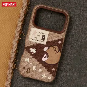 POP MART Hirono Road Journal Series-Knitted Phone Case