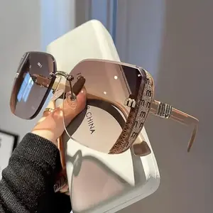 Oversized Square Sunglasses Women 2026 Fashion  Luxury Brand Sun Glasses Vintage Sun Glasses Female Shades Outdoor Eyeglasses
