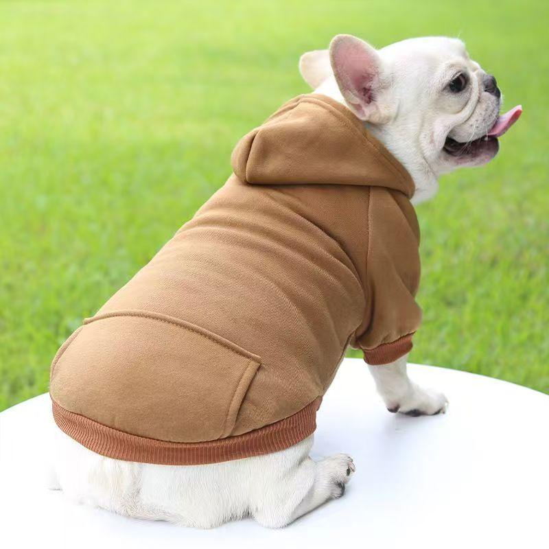 Sweater Cowboy Pocket Two-Legged Clothes for Pets - Wind-Resistant Dog & Cat Apparel - Soft & Cozy Pet Supplies