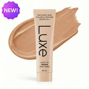 Luxe Color Changing Foundation, Instant Skin Tone Adapt, 12H Longwear Buildable Coverage, Natural Dewy Finish, Flawless Glow for All Skin Tones & Types