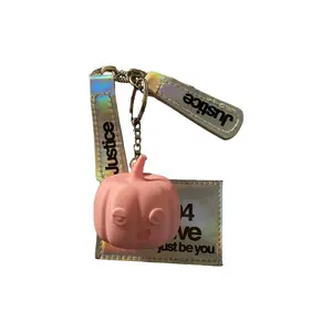 Pumpkin Keychain