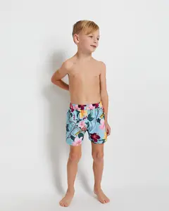BOYS HIBISCUS SWIM TRUNKS (FINAL SALE)