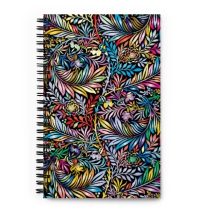 Black n' Red Twin Wire Hardcover Notebook