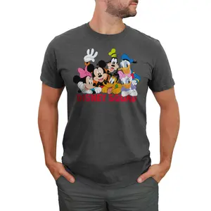 Men's Mickey & Friends Disney Squad Group Shot T-Shirt
