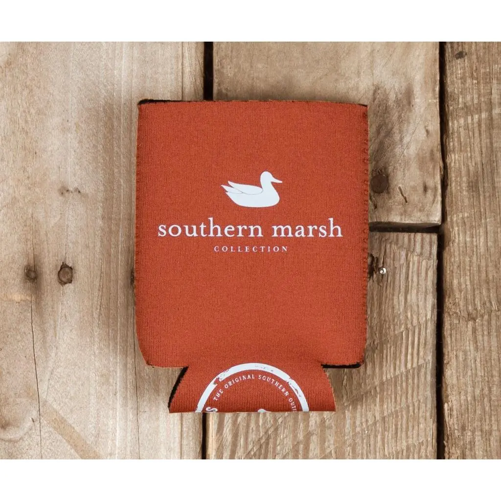 Burnt Orange with White