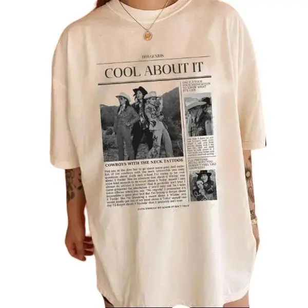 Boygenius Unisex Newspaper  , Stay Cool Shirt Clothing Comfortable