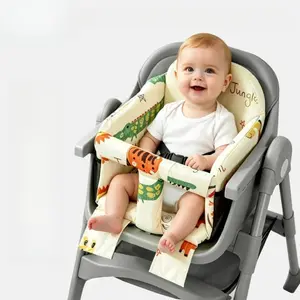 Foldable Portable Shopping Cart Seat Cushion Multifunctional Universal Pad for High Chair & Swing Chair