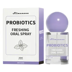 Probiotic Oral Spray 15ml - Fresh Breath & Oral Care, Breath Freshener for Long-Lasting Freshness, Portable & Sugar-Free, Daily Use, Gentle