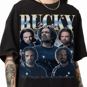 Bucky Barnes Thunderbolts Homage Shirt, Vintage Yelena Belova Bootleg Rap Tee, #Thunderboltss Movie 2025, Winter Soldier Aveng Shirt 6