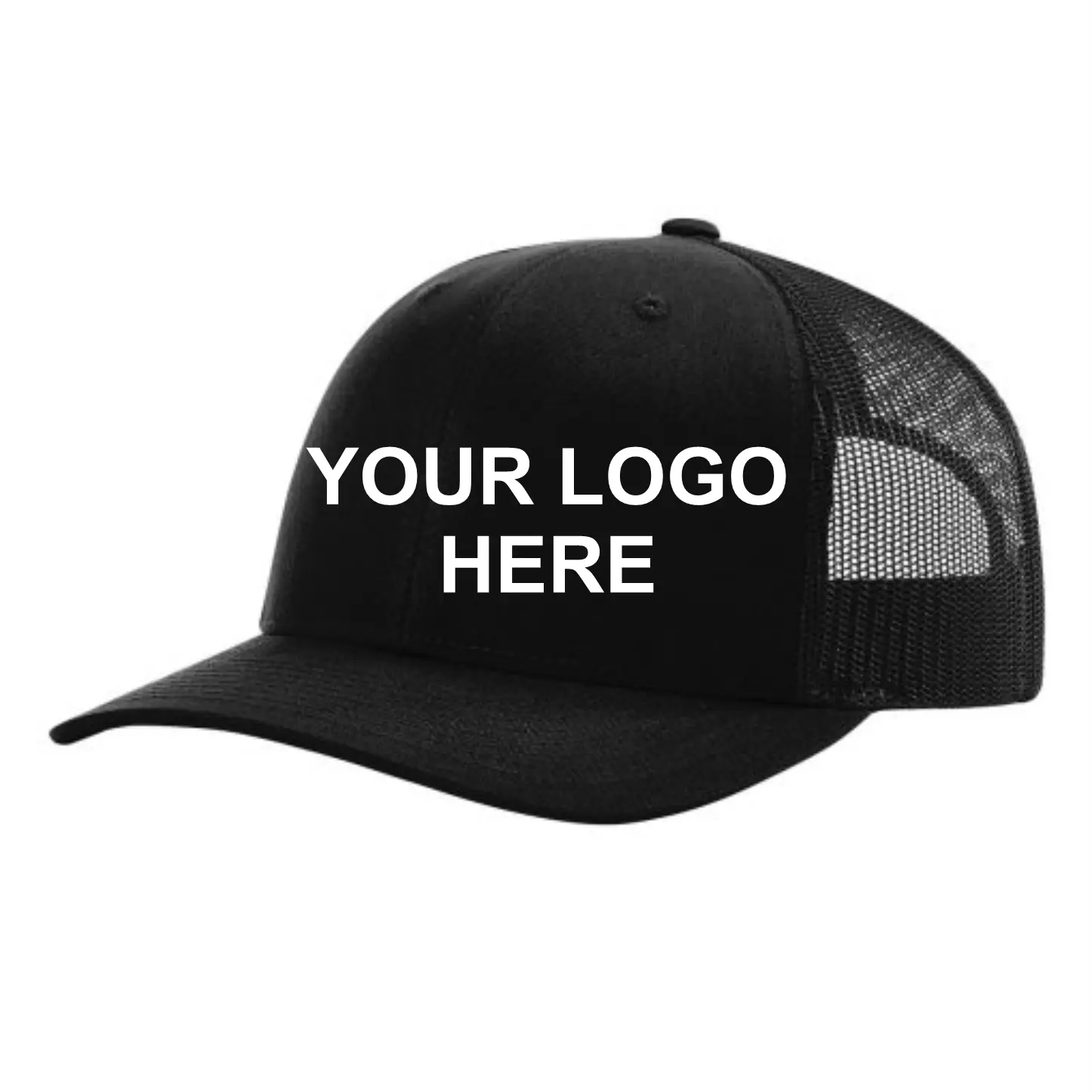 Richardson 112 Snapback Hat (Embroidered Logo or Blank Hats) Custom Trucker Cap