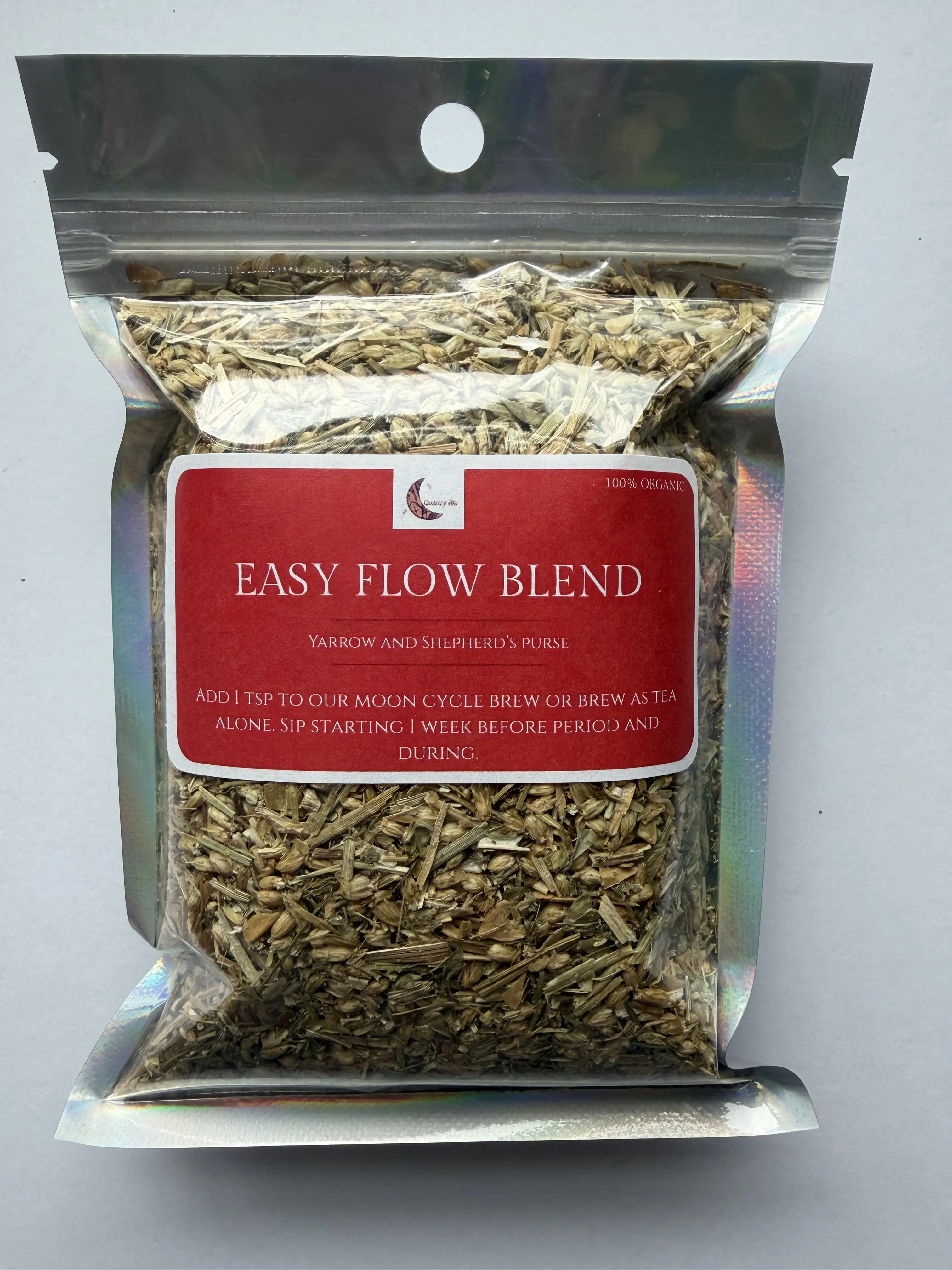 Easy Flow Blend Organic for Heavy Menstrual Periods, Prolonged Periods & Postpartum Hemorrhaging Herbal Tea