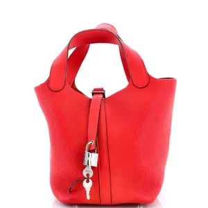 Pre-owned HERMÈS material Bucket Bags Hermes Picotin Lock Bag Maurice PM by Rebag