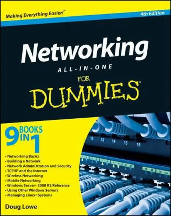 USED-Networking All-in-One For Dummies by Doug Lowe (Paperback)