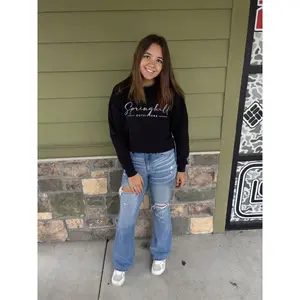 Springhill Outfitters Womens Cropped Crew