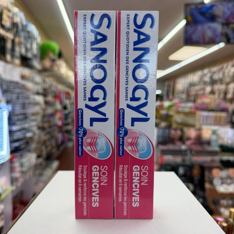 SANOGYL Soin Gencives Toothpaste Pack of 2 Expert Daily Care for Healthy Gums 70% More Effective Complex Action Formula