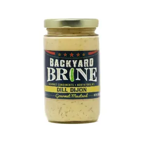 Dill Dijon Gourmet Mustard, 8 oz Jar, 6-Pack