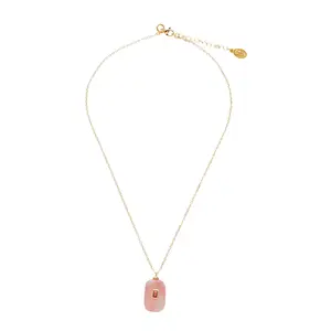 Dainty Natural Rose Necklace