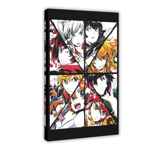 Anime RWBY Poster 20 bedroom canvas posters, hall wall art, bathroom canvas posters, home poster decoration