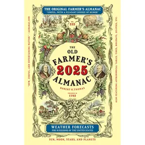 USED-The 2025 Old Farmer's Almanac by Old Farmer's Almanac (Hardcover)