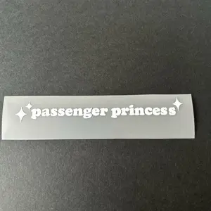 Passenger Princess Decal