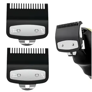 Replacement Fit for Wahl Clipper Guards,1/16'' 1.5mm 1/2 Clipper Guard for Wahl,Half Guard 1/2 Metal Hair Clippers Guards for Professional Barbers.