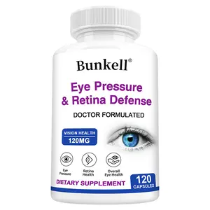 Bunkell Health Supplement , ​​Supports Eye Health and Visual Functions, 120 Capsules