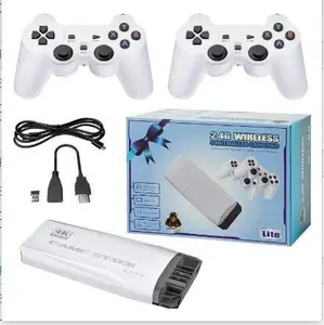 Portable 2.4G Gaming Console 4K Game Stick Dual Joystick HD Video Gaming Console Retro Classic TV Gaming Console retro game stick