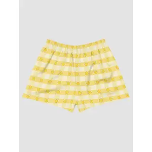 Fidoughn't You Want To Be The Best - Gingham Workout Shorts