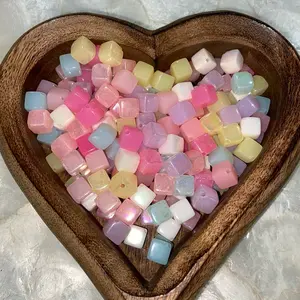 High quality UV Glitters/Crackle Cubes