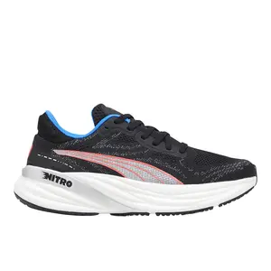 PUMA Womens Magnify Nitro 2 Running Sneakers Shoes - Black