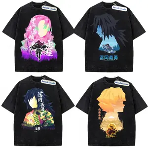 Shinobu Kocho Vintage Manga Shirt, Demon Slayer Anime Tee Gift For Fan Manga, Gift For Men, Gift For Women, Crew Neck T-shirt, Trending T-shirt