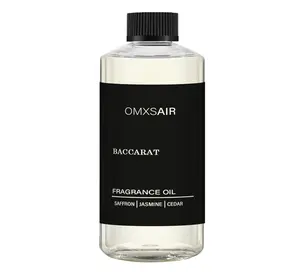 Baccarat Hotel Diffuser Oil Inspired by Baccarat 17.6 Fl Oz(500ml) - Hotel Fragrance Diffuser Oil & Home Luxury Scents - Saffron, Cedar,Ambergris Essential Oils Blend for Aromatherapy Diffuser