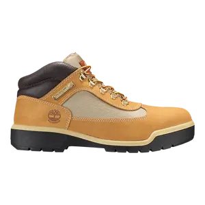 Timberland Waterproof Field Boot Men's Wheat Nubuck Boots TB0A18RI231 Durable Comfortable All-Weather Protection, Rubber, Shoe