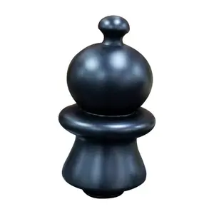 MegaChess 16 Inch Dark Plastic Pawn Giant Chess Piece - Top Only
