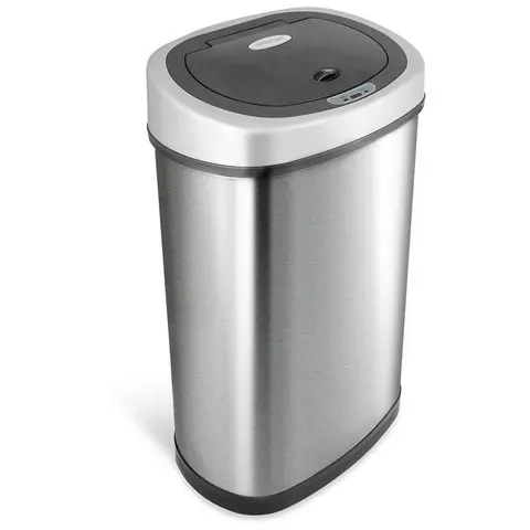 NINESTARS Touchless Motion Sensor 50L Trash Can