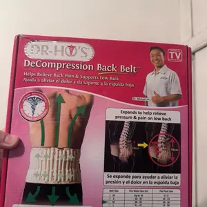 Decompression back belt