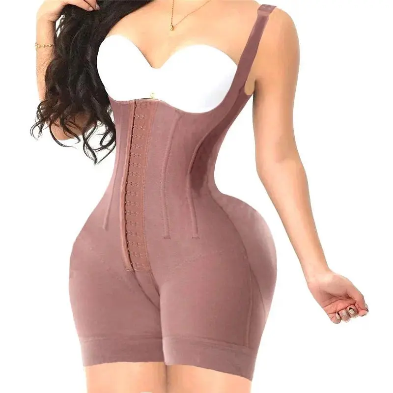 PurpleColombian Girdle XXS Bodysuits Shapewear Control Panties High Compression Waist Trainer Corset Slimming Body Shaper