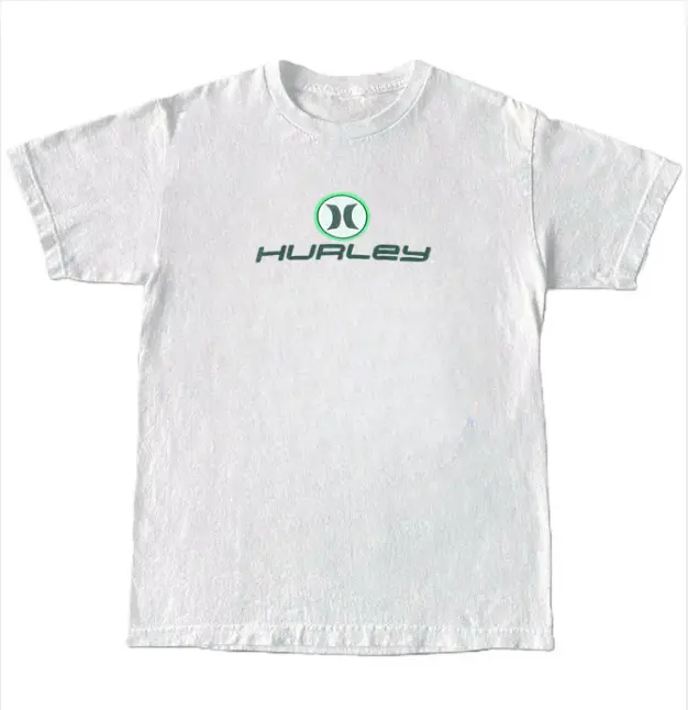 Vintage 1990s Hurley tee shirt green long sleeve surf skater T-shirt, Hoodie and Sweatshirt