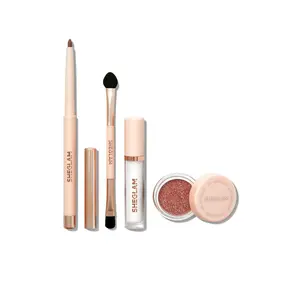 SHEGLAM Lip Dazzler Glitter Kit Long-Lasting Glitter Lip Gloss Sexy Super Stay Non-Sticky Shiny Liquid Kit Lipstick Y2K-Center Stage