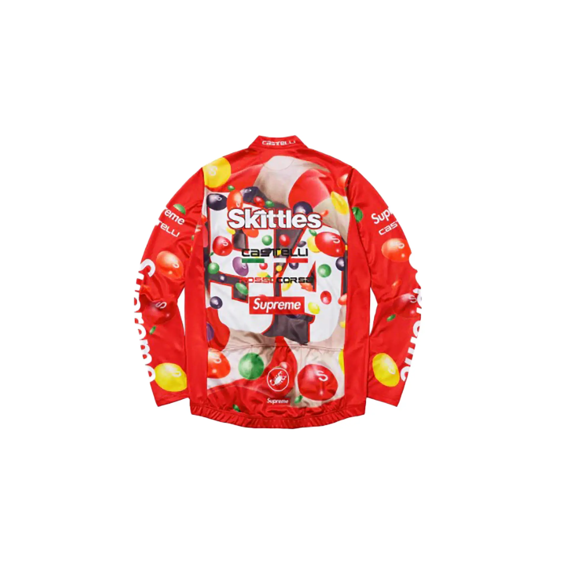 Skittles Castelli Long-Sleeve Cycling Jersey 
