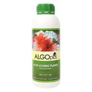 212 MAIN AlgoPlus 532 Liquid Fertilizer for Acid-Loving Plants, 1L Garden Supply for Home Improvement Soil Needs