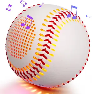 Light Up & Glow-in-The-Dark Baseball with  Speaker,  Gifts for Baseball Fans, Boys 8-12, Teens & Adults,  Accessories
