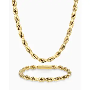 JAXXON Rope Set 5mm - Gold - Waterproof - Box Clasp