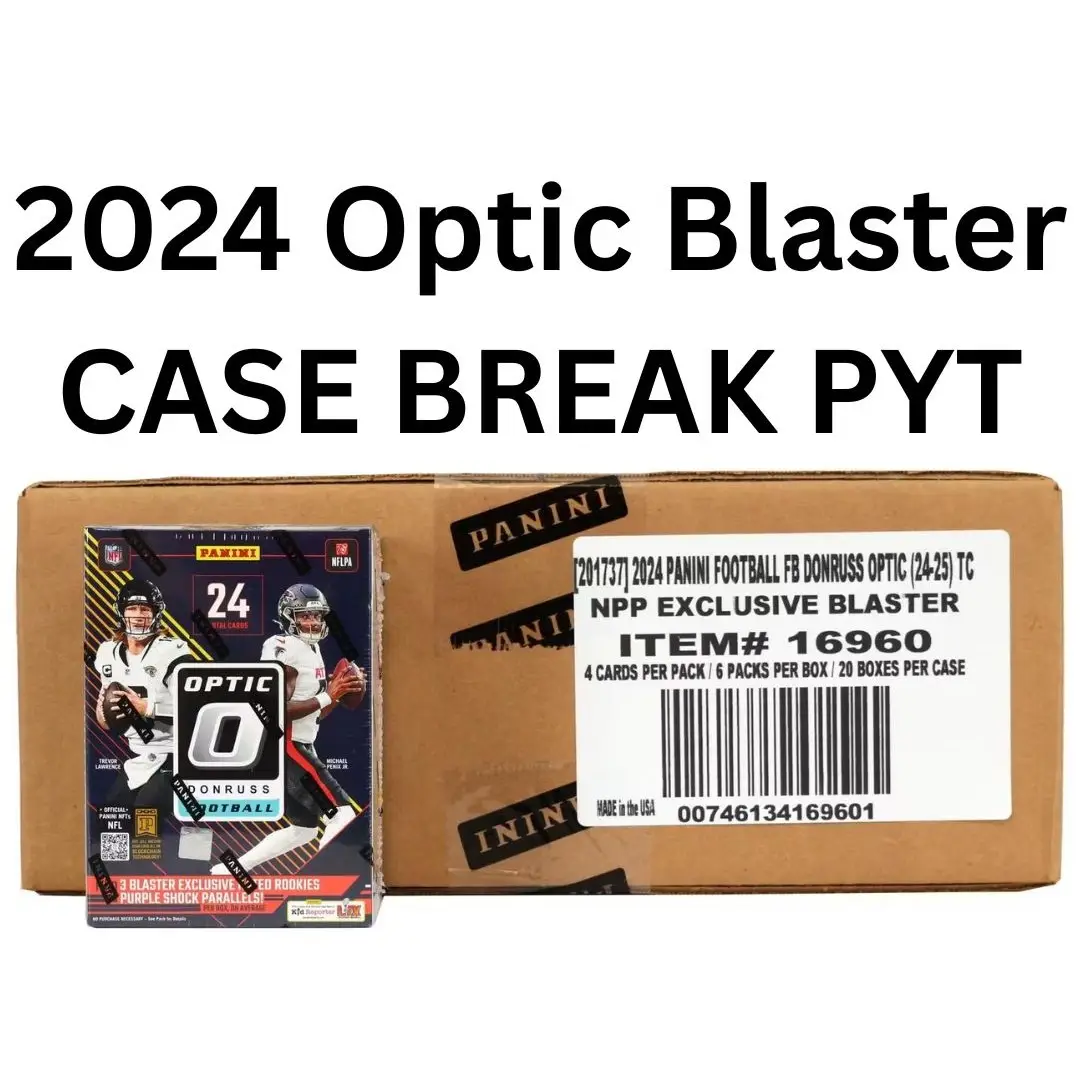 CASE BREAK #730 10/2 7:15PM: (20) 2024 Donruss Optic Blaster Box Pick Your Team Break