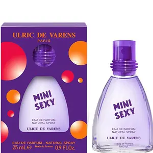 Ulric De Varens Mini Sexy Eau de Parfum 25 ml- Stimulating, Modern, and Endearing - Notes of Violet, Heliotrope, & Iris- Travel Size - .9 Fl Oz