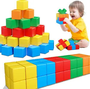 Easter Gift Magnetic Blocks for Toddlers Toys 1.42 Inch Building Blocks Toys  Magnetic Cubes for Kids STEM Montessori Toy Educational Sensory Magnet