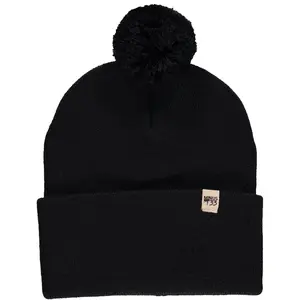 Minus33 - Midweight 100% Merino Wool Knit Cuff Pom Beanie, Breathable, Moisture Wicking, Anti-Microbial Ideal for Fall & Winter Activities