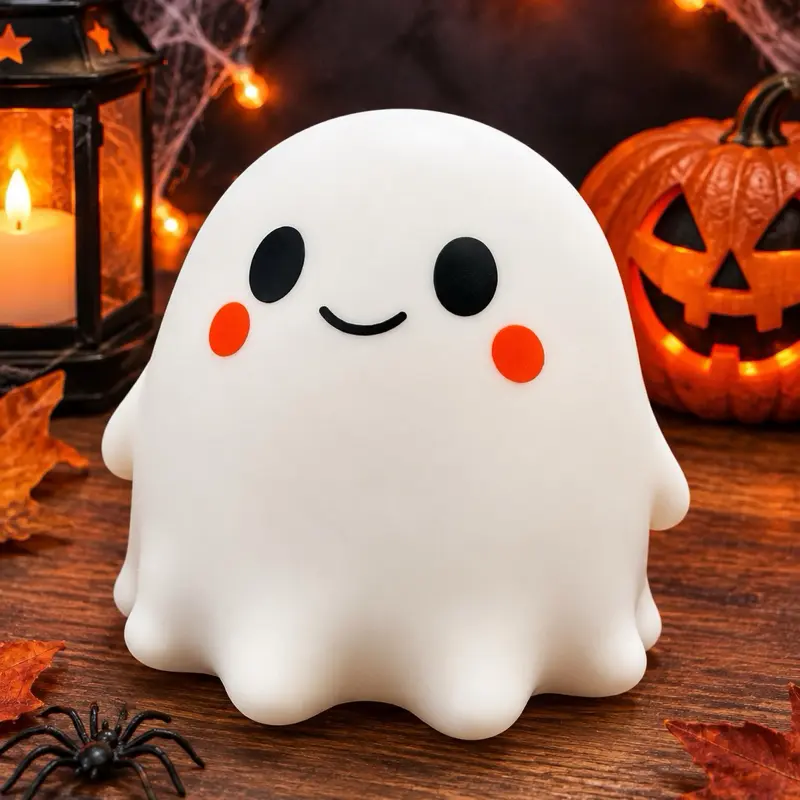Jumbo Ghost Squishy Toy, Soft Shaving cream filled Stress Relief Toy for Kids